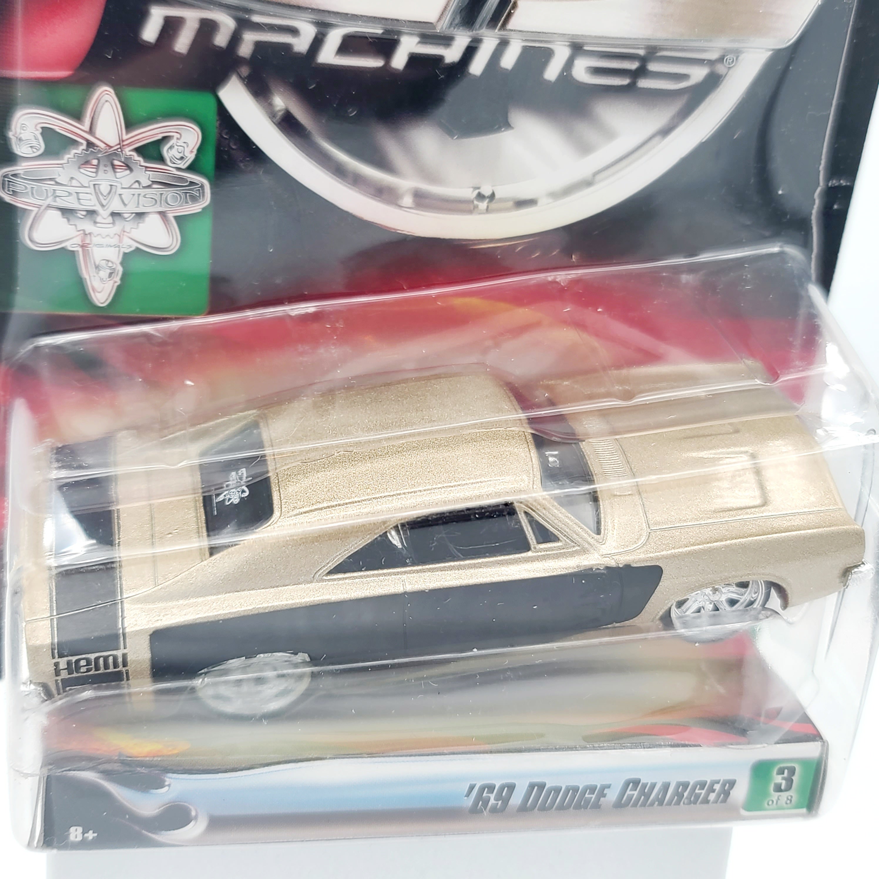 Hot Wheels '69 Dodge Charger - 1:50 (2006 G Machines - Pure Vision Series 1)